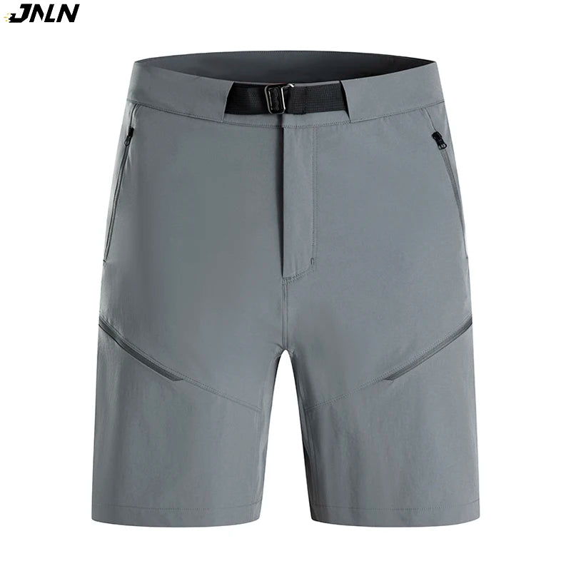 JNLN Unisex Hiking Shorts Camping Trekking Climbing Running Stretch Quick Dry Shorts Men Women For Summer Outdoor Oversize